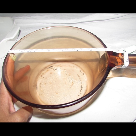 Vision Usa Other - Vintage Vision Amber Glass Saucepan